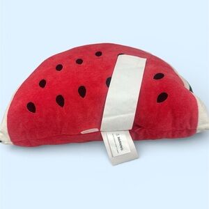 New Cute ~9" Watermelon With Funny Face Plush